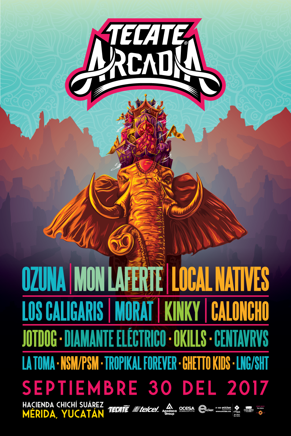 Tecate Arcadia Lineup