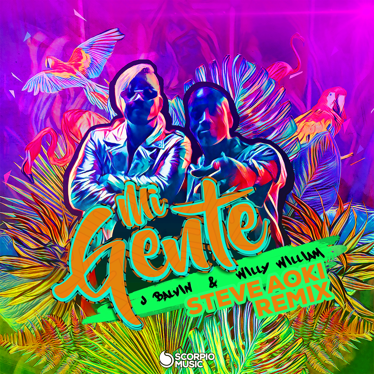 Steve Aoki, J Balvin, Willy William - Mi Gente (Steve Aoki Remix)